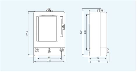 electric meter box height|standard electric meter box.